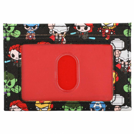 Marvel Heroes Chibi Characters Card Wallet